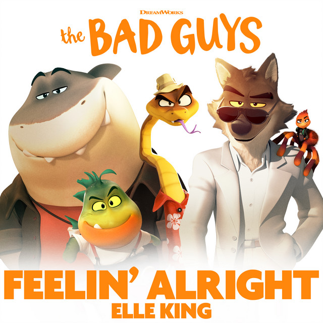 کاور آهنگ Feelin’ Alright (from The Bad Guys) از Elle King