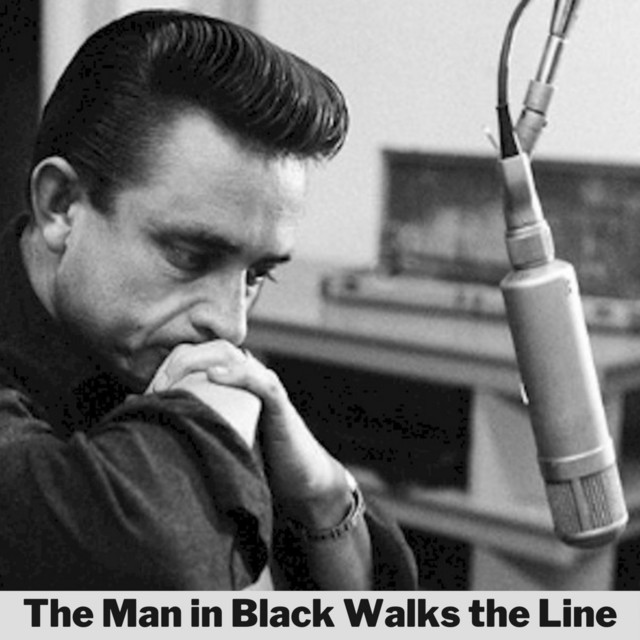 کاور آلبوم The Man in Black Walks the Line از Johnny Cash