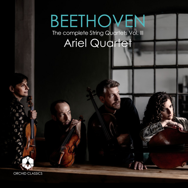 کاور آلبوم Beethoven: The complete String Quartets Vol. III از Ludwig van Beethoven, Ariel Quartet