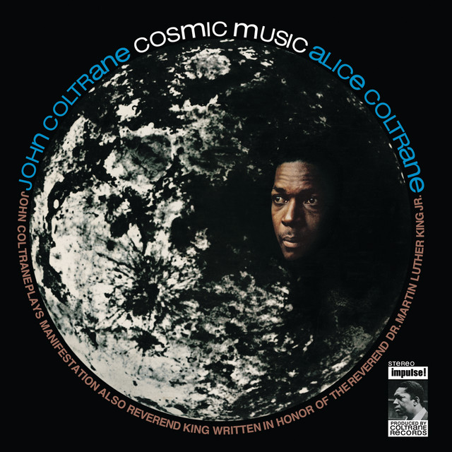 کاور آلبوم Cosmic Music از John Coltrane, Alice Coltrane