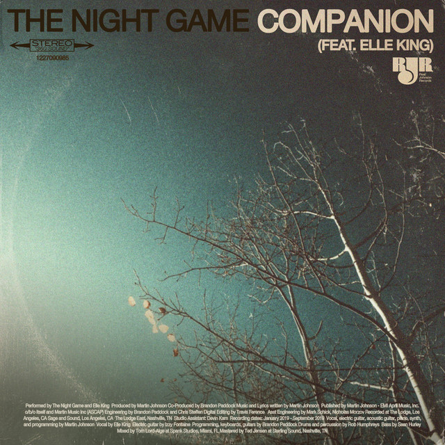 کاور آهنگ Companion از The Night Game, Elle King