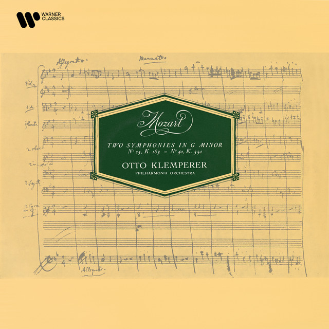کاور آلبوم Mozart: Symphonies Nos. 25 & 40 از Wolfgang Amadeus Mozart, Otto Klemperer, Philharmonia Orchestra
