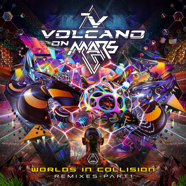 کاور آلبوم Worlds in Collision (Remixes, Pt. 1) از Volcano On Mars
