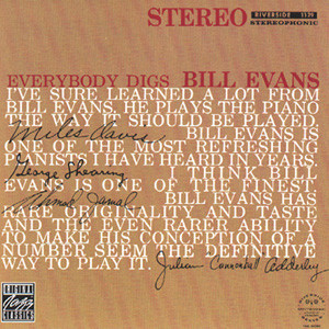 کاور آلبوم Everybody Digs Bill Evans از Bill Evans Trio