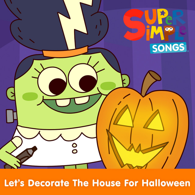 کاور آلبوم Let's Decorate the House for Halloween از Super Simple Songs