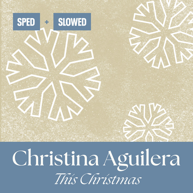 کاور آهنگ This Christmas - Sped از Christina Aguilera