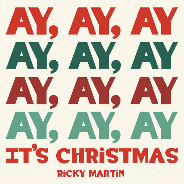 کاور آهنگ Ay, Ay, Ay It's Christmas از Ricky Martin