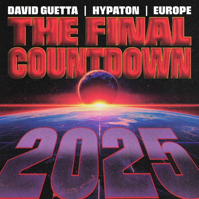 کاور آلبوم The Final Countdown 2025 از David Guetta, Hypaton, Europe