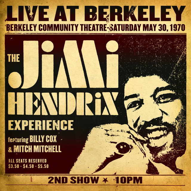 کاور آهنگ I Don't Live Today - Live At Berkeley - 2nd Show, 10PM از Jimi Hendrix