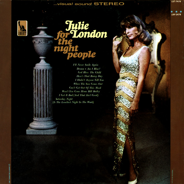 کاور آهنگ Won't You Come Home, Bill Bailey از Julie London