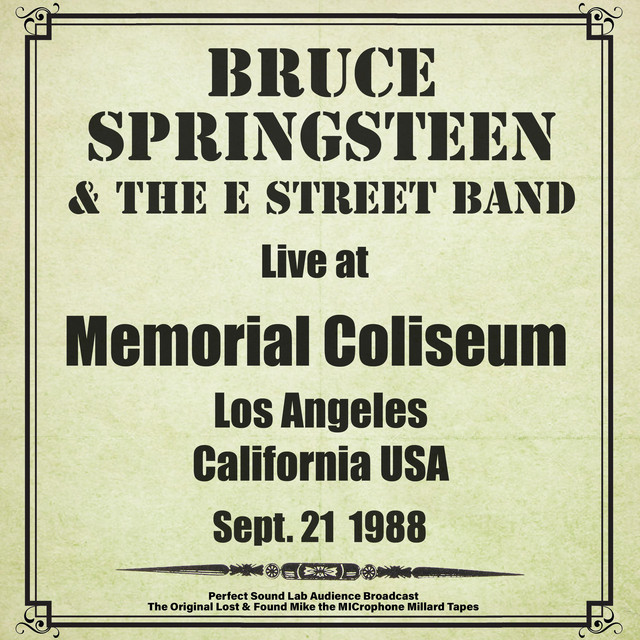 کاور آهنگ Born To Run - Live, Los Angeles 1988 از Bruce Springsteen