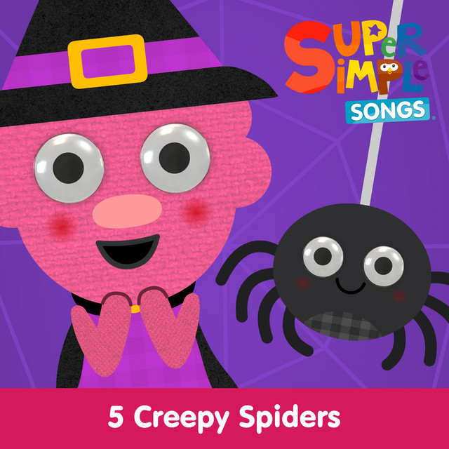 کاور آهنگ Five Creepy Spiders - Sing-Along از Noodle & Pals, Super Simple Songs