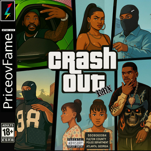 کاور آهنگ Crash Out RMX از Meek Mill, Fridayy