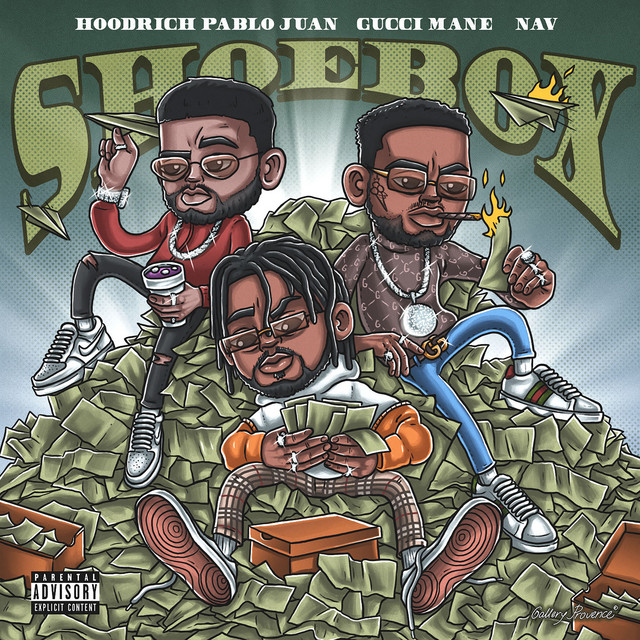 کاور آهنگ Shoebox (feat. NAV) از Gucci Mane, NAV, HoodRich Pablo Juan