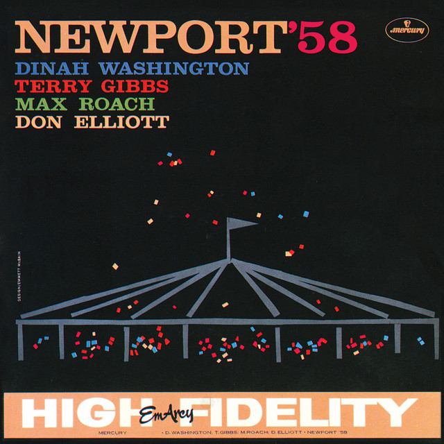 کاور آهنگ Send Me To The 'Lectric Chair - Live At Newport Jazz Festival, 1958 از Dinah Washington, Don Elliott, Max Roach