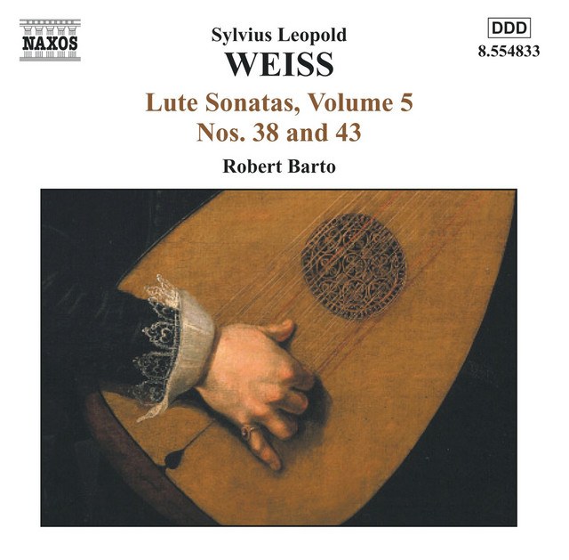 کاور آهنگ Lute Sonata No. 38 in C Major: Presto از Silvius Leopold Weiss, Robert Barto