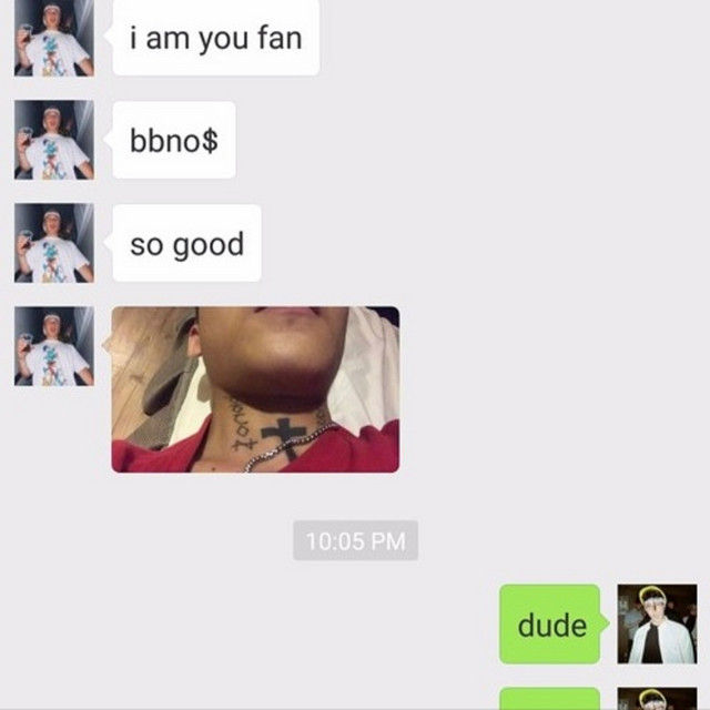کاور آهنگ lets go از bbno$