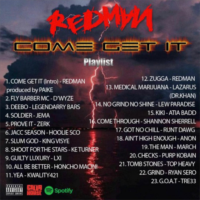 کاور آهنگ Come Get It Intro از Redman