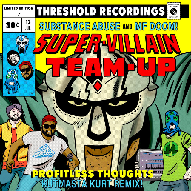 کاور آهنگ Profitless Thoughts KutMasta Kurt REMIX از MF DOOM
