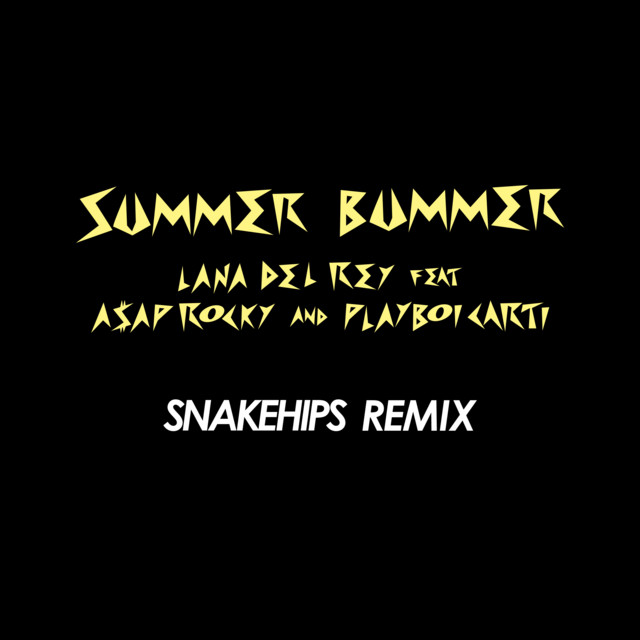 کاور آهنگ Summer Bummer - Snakehips Remix از Playboi Carti, A$AP Rocky, Lana Del Rey, Snakehips