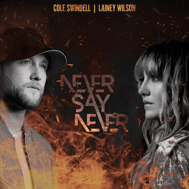 کاور آهنگ Never Say Never (with Lainey Wilson) از Lainey Wilson, Cole Swindell