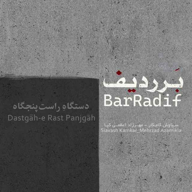 کاور آهنگ فرود به راست از مهرزاد اعظمی کیا, سیاوش کامکار