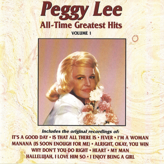 کاور آهنگ Hallelujah, I Love Him So از Peggy Lee
