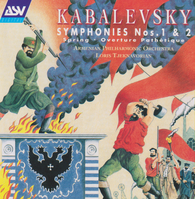 کاور آهنگ بهار – پوئم سمفونیک، اپوس ۶۵ (۱۹۶۰) از Dmitry Kabalevsky, Armenian Philharmonic Orchestra, لوریس چکنواریان