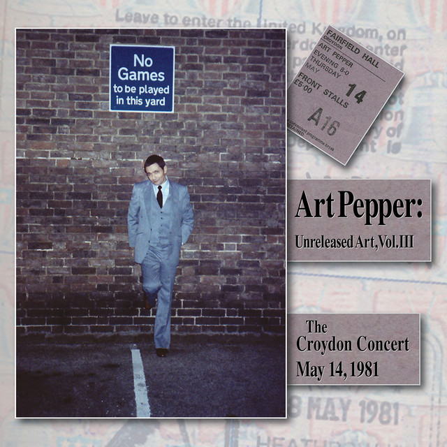 کاور آهنگ Ophelia - Live از Art Pepper