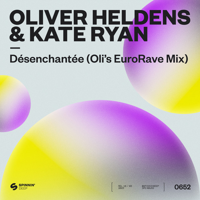 کاور آهنگ Desenchantee (Oli's EuroRave Mix) از Oliver Heldens, Kate Ryan