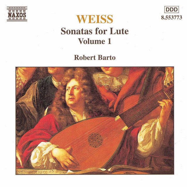 کاور آهنگ Lute Sonata No. 42 in A Minor: III. Bourree: Posato از Silvius Leopold Weiss, Robert Barto