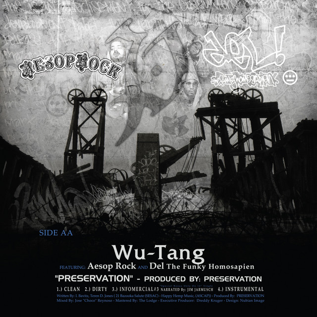 کاور آهنگ Preservation - Instrumental از Del The Funky Homosapien, Wu-Tang Clan