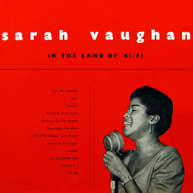 کاور آهنگ Sometimes I'm Happy از Sarah Vaughan