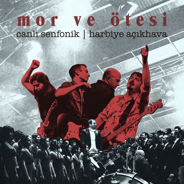 کاور آهنگ Bir Derdim Var (Harbiye Açıkhava, 2019) - Canlı Senfonik از mor ve otesi