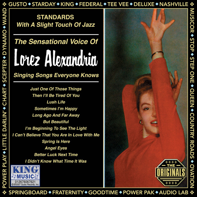 کاور آهنگ Just One Of Those Things - Original Federal Recordings از Lorez Alexandria