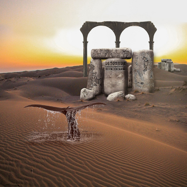 کاور آهنگ دایناسور از رضا یزدانی