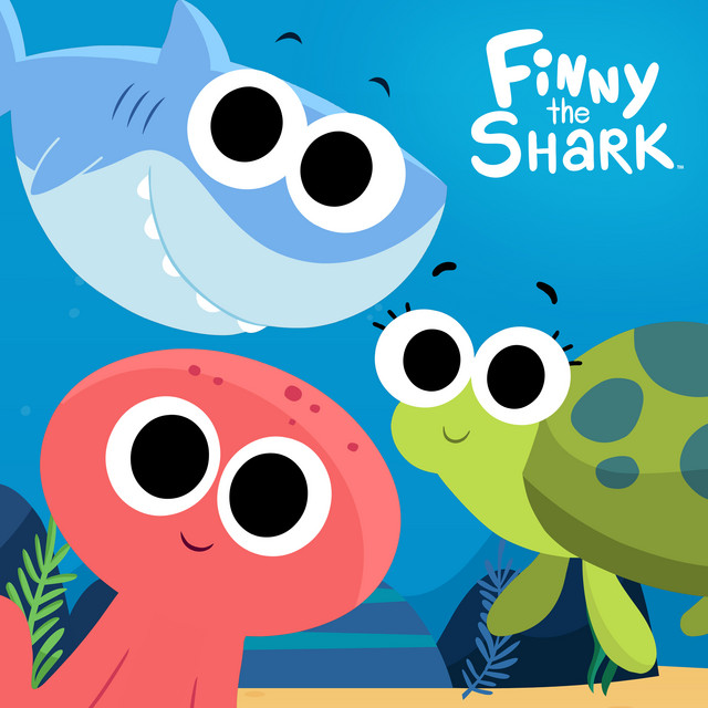 کاور آهنگ What's Your Name? (Finny the Shark) از Super Simple Songs, Finny the Shark
