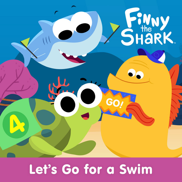 کاور آهنگ The Fish Go Swimming از Super Simple Songs, Finny the Shark