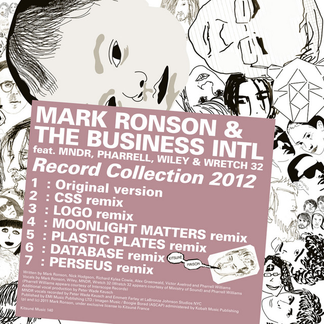 کاور آهنگ Record Collection 2012 از Mark Ronson, Wiley, MNDR, Wretch 32, The Business Intl, pharrell
