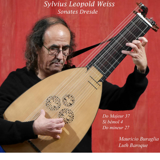 کاور آهنگ Lute Sonata in B-flat Major, WeissSW 4: VII. Menuet 2 از Silvius Leopold Weiss, Mauricio Buraglia