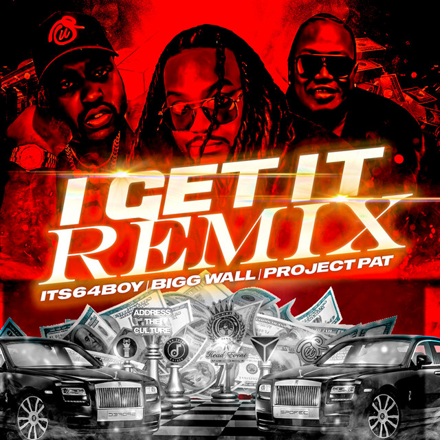 کاور آهنگ I Get It - Remix از Project Pat