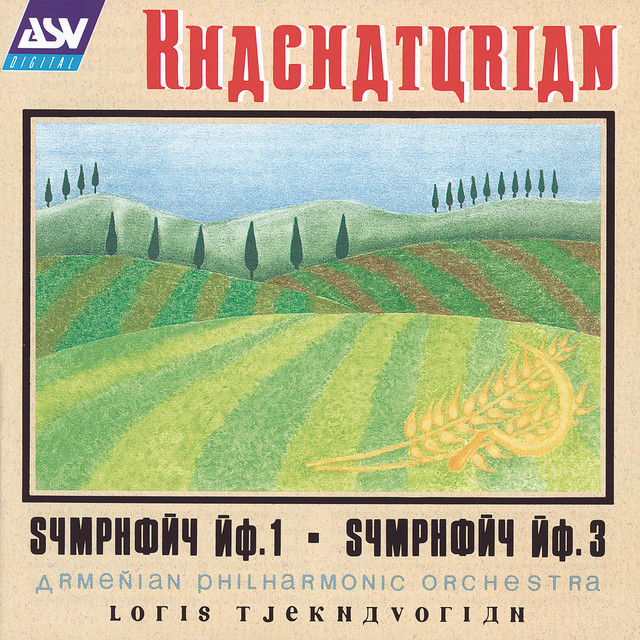 کاور آهنگ سمفونی شماره ۱ در می‌مینور (۱۹۳۴): ۲. آداجیو سوستنوتو از Aram Khachaturian, Armenian Philharmonic Orchestra, لوریس چکنواریان