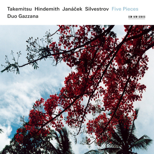 کاور آهنگ 5 Pieces for Violin and Piano: I. Elegia. Andante larghetto از Valentin Silvestrov, Duo Gazzana