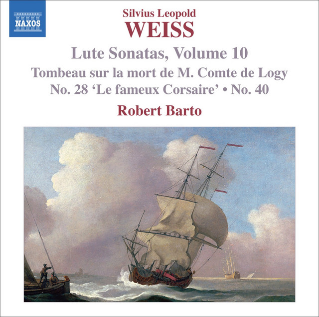 کاور آهنگ Lute Sonata No. 40 in C Major: I. Entree از Silvius Leopold Weiss, Robert Barto
