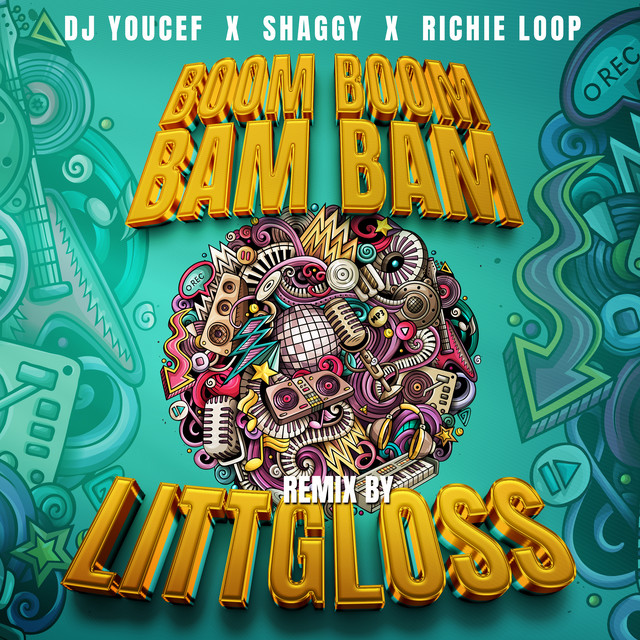 کاور آهنگ Boom Boom Bam Bam - LittGloss Radio Remix از Shaggy, LittGloss, Dj Youcef