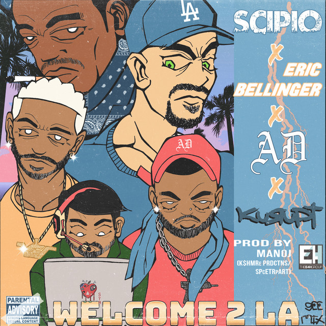 کاور آهنگ Welcome 2 LA (feat. AD & Eric Bellinger) - GEE Remix از Eric Bellinger, Kurupt