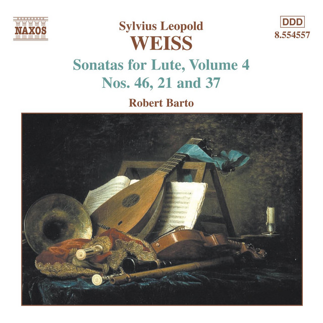کاور آهنگ Lute Sonata No. 37 in C Major: IV. Bourree از Silvius Leopold Weiss, Robert Barto