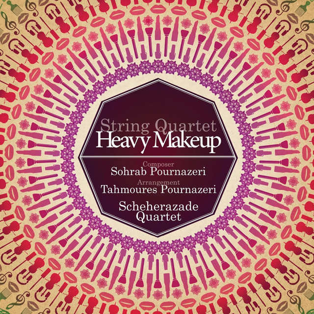 کاور آهنگ آرایش غلیظ برای کوارتت زهی از سهراب پورناظری, تهمورس پورناظری, شهرزاد کوارتت