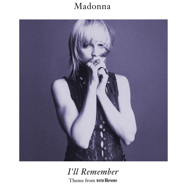 کاور آهنگ I'll Remember - Orbit Alternative Remix از William Orbit, Madonna