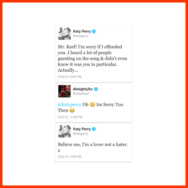کاور آهنگ Legendary Lovers (Save Me) (feat. Chief Keef) از Katy Perry, Chief Keef